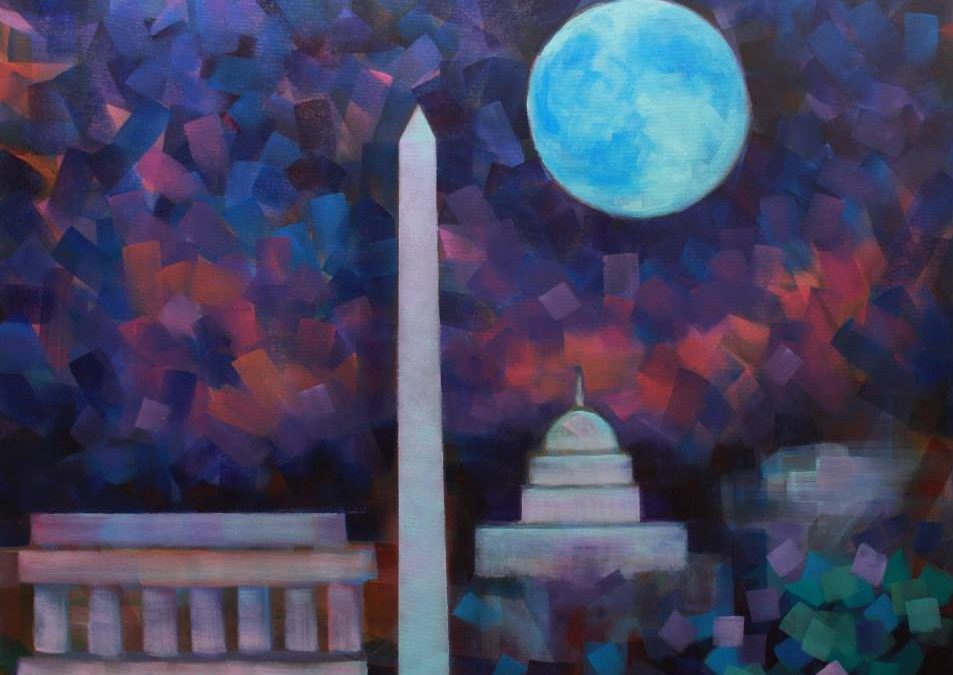 Blue Moon Over DC_acry_30x30_Sep15